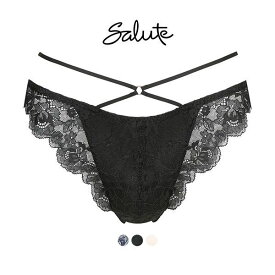 15％OFF【メール便(3)】 ワコール Wacoal サルート Salute 20G BTJ120 BTJ720 Tバックショーツ M タンガ ソング ブラジリアン バックレース 単品 レディース 全4色