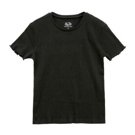 【メール便(25)】 フルーツオブザルーム FRUIT OF THE LOOM リブ インナー Tシャツ レディース 半袖 コットン100% 全2色 S-L