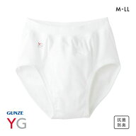 【メール便(15)】 グンゼ GUNZE ワイジー YG コットン100％ スタンダードブリーフ スパンゴムタイプ 前開…