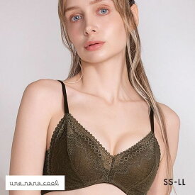 ウンナナクール une nana cool 特別な日以外の364日つけたくなるブラ 364ブラ レース ノンワイヤーブラ 大きいサイズ レディース 全8色 SS-LL