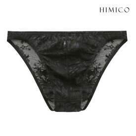 20％OFF【メール便(10)】【送料無料】 HIMICO uomo LEONARDO フルバック パンツ レース ビキニ ブリーフ メンズ M L LL 001series 全5色 M-LL