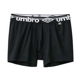 【メール便(25)】 アンブロ UMBRO ボクサーパンツ メンズ ソリッド メッシュ 前あき 吸汗速乾 全3色 M-L