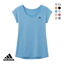 【最大100%ポイントバック・4/25限定】20％OFF【メール便(12)】 アディダス adidas フレンチスリーブ Tシャツ レディース ベーシック 吸汗速乾 綿混 全8色 S-LL