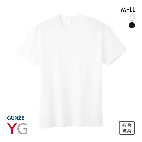 人気商品の20％OFF グンゼ GUNZE ワイジー YG 超速吸水 クルーネック Tシャツ メンズ インナー 綿100％
