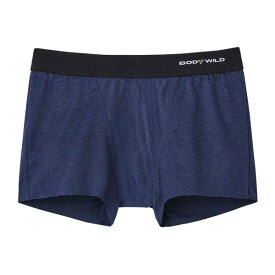 20％OFF【メール便(20)】 グンゼ GUNZE ボディワイルド BODY WILD ジェンダーニュートラル ラッセルレース コンパクト ボクサーパンツ メンズ レディース 前閉じ 全3色 S-L