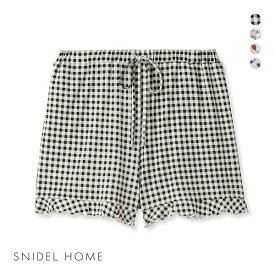 30％OFF スナイデルホーム SNIDEL HOME 【Eco Rayon】ショートパンツ パジャマ ルームウェア レディース 全4色