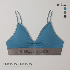 アンダーソンアンダーソン UNDERSON UNDERSON レギュラーブラトップ ランジェリー ブラジャー 単品 23AW レディース 全3色 0-2