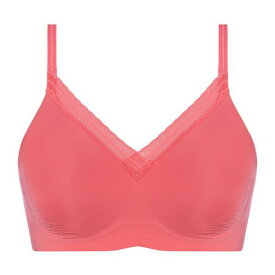 ノンワイヤーブラ 34％OFF トリンプ Triumph スロギー sloggi BODY Adapt Twist プッシュアップ ノンワイヤー ブラジャー ML 単品 レディース ストレスフリー ブラ 3/4 トップ 付け心地 つけ心地 ピンク 緑 ブランド おうち時間 リラックス スポーツ 全2色 M-L 下着