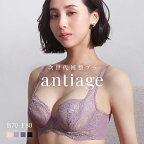 30％OFF【送料無料】 antiage 次世代補整 ブラジャー 脇高 BCDEF 単品 アンテアージュ FLORINABEAUTE　FLORINA BEAUTE レディース 30代 40代 50代 ミセス 補正下着 補整下着 痛くない 苦しくない 締め付けない 育乳ブラ バストアップ 補整ブラジャー 補正ブラ 全4色 B70-F80