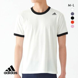 アディダス adidas クルーネック Tシャツ メンズ ショートスリーブ 半袖 スポーツ 吸汗速乾 全5色 M-L