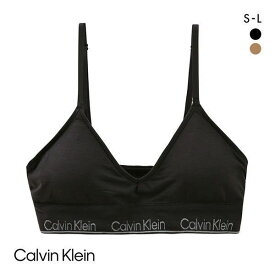 カルバン・クライン Calvin Klein MODERN COTTON NATURALS ブラレット ハーフトップ アジアンフィット レディース 全2色 S-L