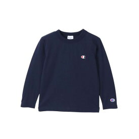 20％OFF【メール便(15)】 チャンピオン Champion キッズ ジュニア ロングスリーブ Tシャツ 女の子 男の子 べーシック Cロゴ CK-Y401 全4色 130-160