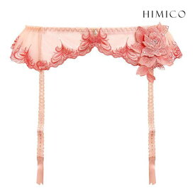 【最大100%ポイントバック・6/5限定】30％OFF【メール便(7)】 HIMICO 美しい羽根を纏う Rosa degli Angeli ガーターベルト ML 017series ランジェリー レディース 勝負下着 セクシー 上品 ラグジュアリー 花柄 刺繍 おすすめ 人気 トレンド ヒミコ 白 ピンク 桃 緑 全3色 M-L