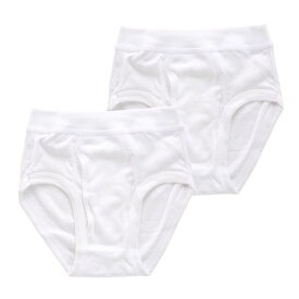 20％OFF【メール便(20)】 グンゼ GUNZE キッズ ジュニア 無地 スパンブリーフ 2枚組 男児 子供肌着 綿100％ 100-160 メンズ 全2色 100-160