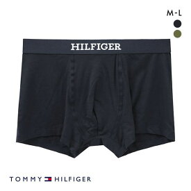 トミー・ヒルフィガー TOMMY HILFIGER TH MONOTYPE TRUNK ボクサーパンツ メンズ アンダーウェア 全2色 M(日本L)-L(日本L-LL)