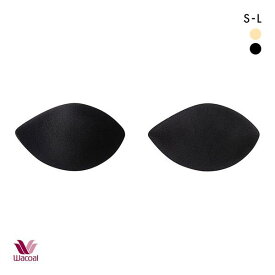 ＼最大1,000円OFFクーポン配布・2/16 23:59まで／ ワコール Wacoal バストパッド レモン型 ハーフカップ ハードタイプ レディース 全2色 S-L