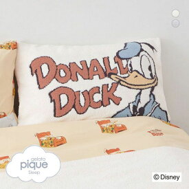 ジェラートピケ gelato pique 【Sleep】Mickey&Donald/ジャガードピローケース ジェラピケ レディース 全2色
