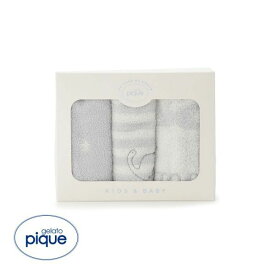 ジェラートピケ キッズアンドベイビー gelato pique Kids＆Baby【BABY】【ONLINE限定】ハンドタオル3枚セット ジェラピケ EC限定 全2色