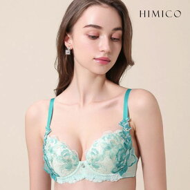 【送料無料】 HIMICO 瑞々しく軽やかに咲き誇る Peonia fresca ブラジャー BCDEF 019series 単品 レディース 全3色 B65-F80