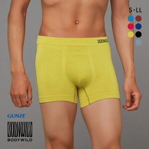 20OFFy[(15)z O[ GUNZE {fBCh BODY WILD {NT[pc Y { OƂ 3D-Boxer ̐^ S7F S-LL