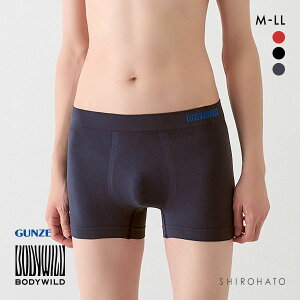 20OFFy[(15)z O[ GUNZE {fBCh BODY WILD {NT[pc Y { 3D-Boxer ̐^ O bV S3F M-LL