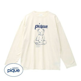 ジェラートピケ gelato pique 【UNISEX】ワンポイントロンT ジェラピケ パジャマ ルームウェア 全2色 S-M-M-L