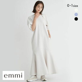 【10%OFF・6/11 01:59まで】エミ emmi 【emmi atelier】ewcダンボールマーメイドワンピース レディース 全3色 0-1 ev_sp