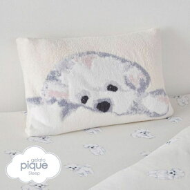 ジェラートピケ gelato pique 【Sleep】SLEEP DOG ジャガード ピローケース ジェラピケ 枕カバー