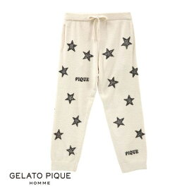 ジェラートピケ オム GELATO PIQUE メンズ 【HOMME】エアモコスタージャガードロングパンツ ジェラピケ パジャマ ルームウェア 全2色 M-L