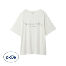 ジェラートピケ gelato pique レディース 【SAKURA】ワンポイントTシャツ パジャマ ルームウェア ジェラピケ 全2色