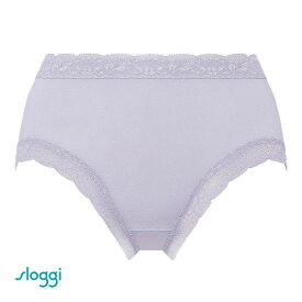 【メール便(4)】 トリンプ Triumph スロギー sloggi フィット2.0 ジャストウエスト ショーツ スタンダード 吸水速乾 ML 単品 レディース パンツ スタンダードショーツ ノーマル ビキニ 綿混 吸汗速乾 ドライ さらさら 深ばき 深履き レース 無地 全7色 M-L