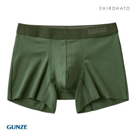 20％OFF【メール便(10)】 グンゼ GUNZE ボディワイルド BODY WILD ローライズボクサーパンツ 日本製 メンズ 前閉じ 全3色 M-L