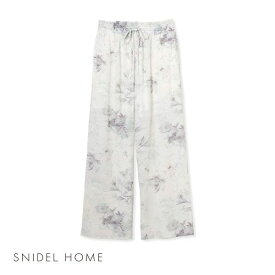 スナイデルホーム SNIDEL HOME 【Refle】ロングパンツ パジャマ ルームウェア レディース 全3色 ev_sp