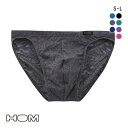 オム HOM Japan Special Collection COMFORT MICRO BRIEFS 総レース ブリーフ メンズ ビキニ 全7色 S(日本M)-L(日本LL) 父の日 ギフト プレゼント 男性