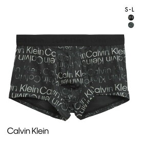 カルバン・クライン Calvin Klein CK CK BLACK PRINTS LOW RISE TRUNK ローライズ ボクサーパンツ メンズ 全2色 S(日本S-M)-L(日本XL)