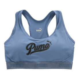 プーマ PUMA カレッジロゴ ハーフトップ レディース スポーツブラ ノンワイヤーブラ 単品 全3色 M-L