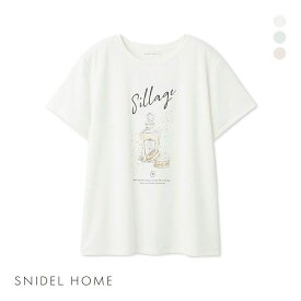 スナイデルホーム SNIDEL HOME パフュームシリーズロゴTシャツ パジャマ ルームウェア レディース 全3色