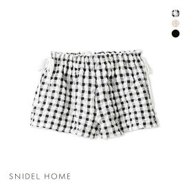 スナイデルホーム SNIDEL HOME ポップコーンリボンショートパンツ パジャマ ルームウェア レディース 全3色