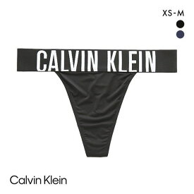 【メール便(7)】 カルバン・クライン Calvin Klein INTENSE POWER MICRO HIGH LEG THONG ソング Tバック ショーツ 単品 レディース 全2色 XS(日本S)-M(日本L)