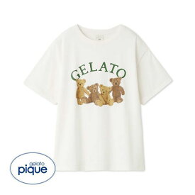 ジェラートピケ gelato pique レディース ベアワンポイントTシャツ ジェラピケ パジャマ ルームウェア 全3色