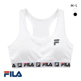 フィラ FILA LADYS ハーフトップ ブラジャー スポーツブラ ノンワイヤー モールドカップ ワイヤレスブラ 単品 レディース 全2色 M-L