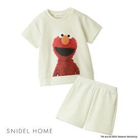 スナイデルホーム SNIDEL HOME 【SESAME STREET】【キッズ】スウェットセット パジャマ ルームウェア 全3色 XXS-S