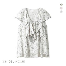 スナイデルホーム SNIDEL HOME 【Refle】フリルトップス パジャマ ルームウェア レディース 全3色