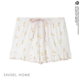 スナイデルホーム SNIDEL HOME 【Tweety】総柄ショートパンツ パジャマ ルームウェア レディース 全2色
