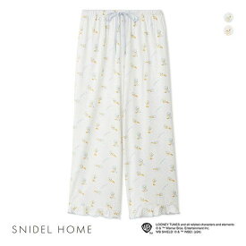 スナイデルホーム SNIDEL HOME 【Tweety】総柄ロングパンツ パジャマ ルームウェア レディース 全2色