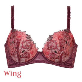 25％OFF ワコール Wacoal ウイング Wing KB2721 後ろ姿きれいブラ EF 3/4カップ ブラジャー 脇高 24SS 単品 レディース 全9色 E65-F80