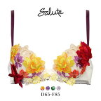 【30%OFF・10/27 09:59まで】 ワコール Wacoal サルート Salute 30G P-UP ブラジャー DEF プッシュアップ 谷間 下着 単品 大きいサイズ BTJ430 24AW フェア レディース 全4色 D65-F85 ev_sp_30