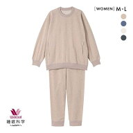 10％OFF ワコール Wacoal 睡眠科学 レディース ルームウェア パジャマ 上下セット 長袖 デニム調 綿混 ML…