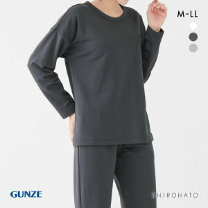 30OFF O[ GUNZE T|[g QT gbvX fB[X [EFA pW} S3F M-LL