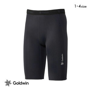 15%OFF【メール便(10)】 ゴールドウイン C3fit コンプレッション ハーフタイツ スポーツタイツ メンズ Goldwin シースリーフィット 1-4